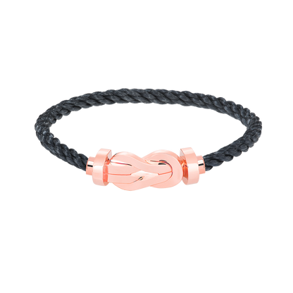 [Eternal Jewelry]CHANCE LARGE 8 FIGURE BUCKLE NO DIAMOND BRACELET ROSE GOLD