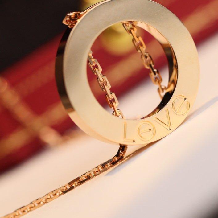 [Eternal Jewelry]LOVE NECKLACE ADJUSTABLE ROSE GOLD