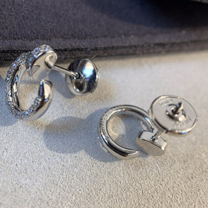 [Eternal Jewelry]JUSTE EARRINGS SILVER DIAMONDS
