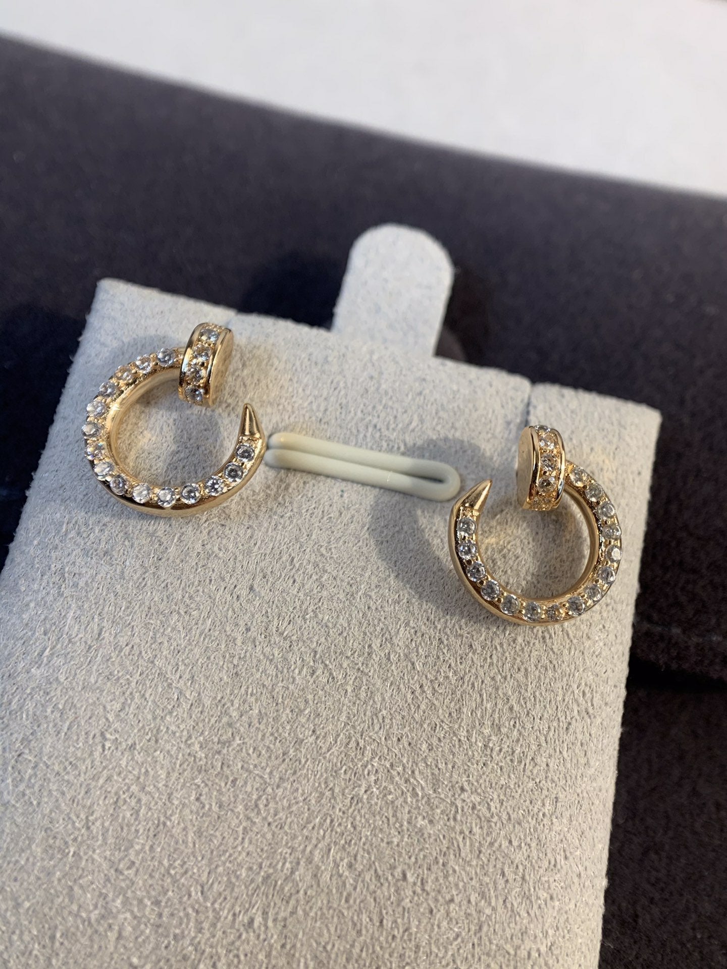 [Eternal Jewelry]JUSTE EARRINGS GOLD DIAMONDS