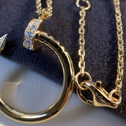 [Eternal Jewelry]JUSTE NECKLACE PINK GOLD