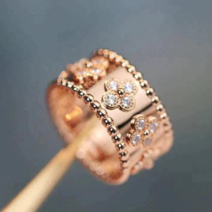 [Eternal Jewelry]CLOVER KALEIDOSCOPE RING 10MM