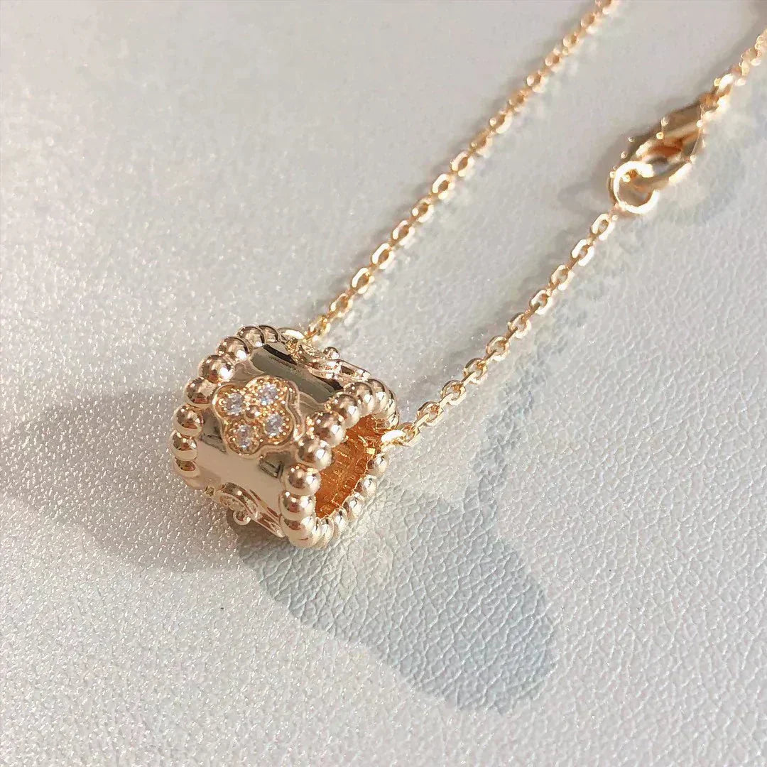 [Eternal Jewelry]PERLEE PEDANT NECKLACE GOLD / ROSE GOLD