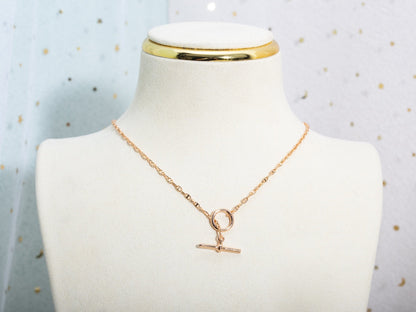 [Eternal Jewelry]ECHAPPEE NECKLACE PINK GOLD