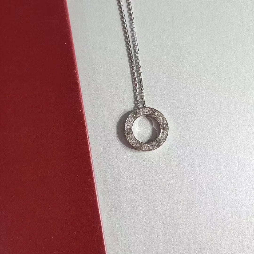 [Eternal Jewelry]LOVE NECKLACE ADJUSTABLE SILVER