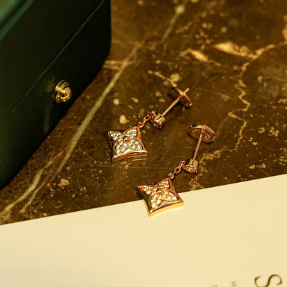 [Eternal Jewelry]STAR DIAMONDS EARRINGS GOLD