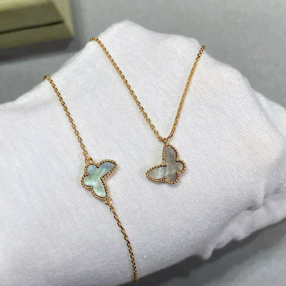 [Eternal Jewelry]BUTTERFLY DARK MOP BUTTERFLY BRACELET