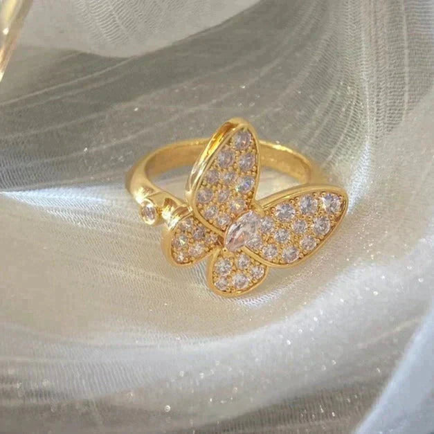 [Eternal Jewelry]BUTTERFLY DIAMOND RING
