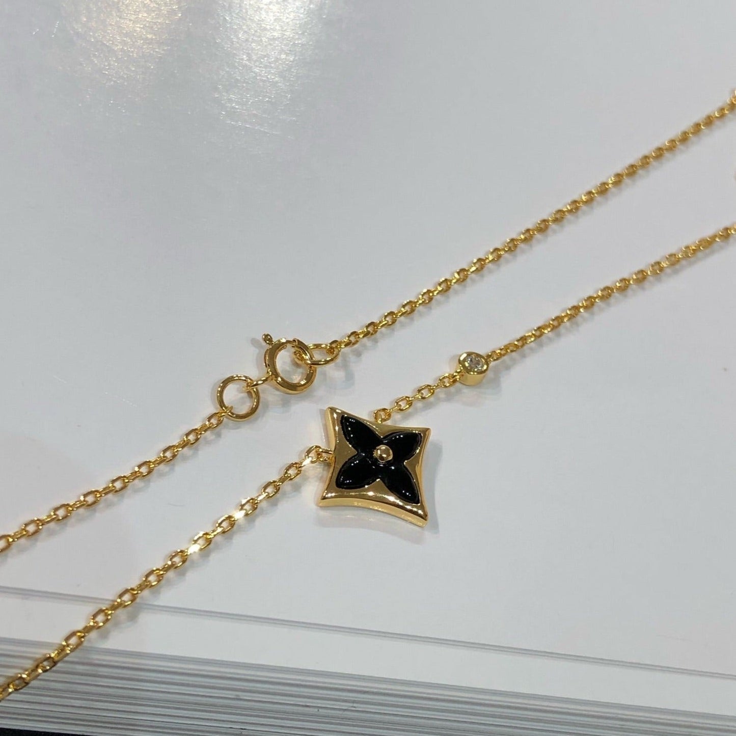 [Eternal Jewelry]STAR BLACK MOP NECKLACE