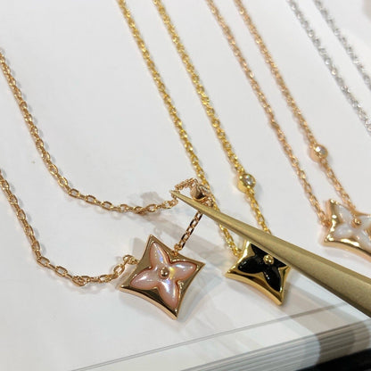 [Eternal Jewelry]STAR BLACK MOP NECKLACE