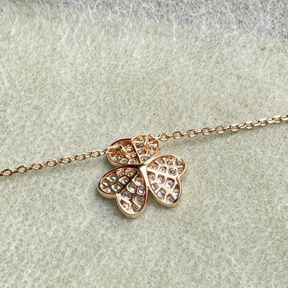 [Eternal Jewelry]FLOWER DIAMOND NECKLACE