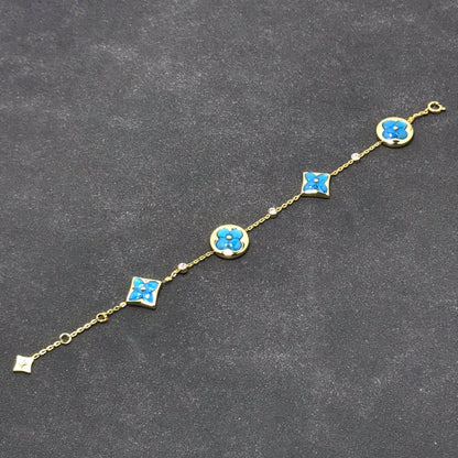 [Eternal Jewelry]STAR AND SUN TURQUOISE 4 MOTIFS 3 DIAMONDS