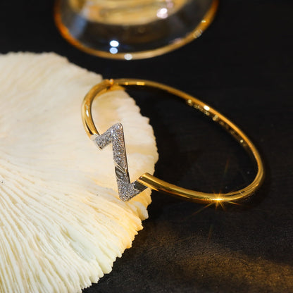 [Eternal Jewelry]VOLTE UPSITE DOWN GOLD DIAMOND BRACELET