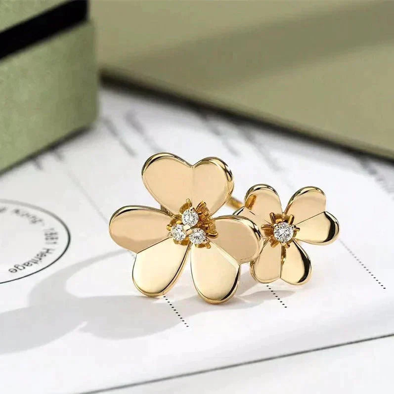 [Eternal Jewelry]CLOVER COMOS GOLD DIAMOND RING
