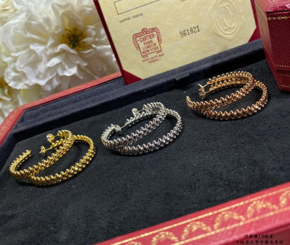 [Eternal Jewelry]CLASH LARGE HOOP EARRINGS