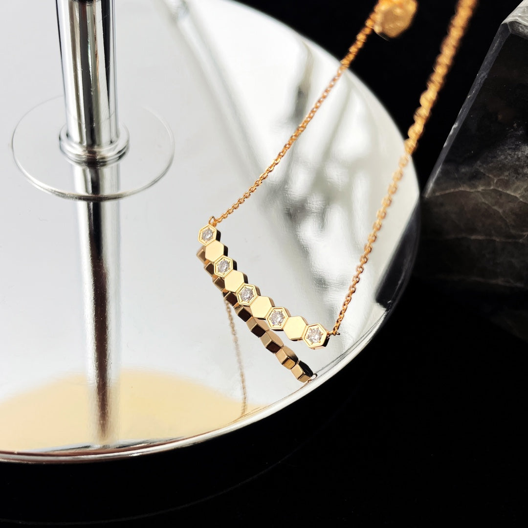 [Eternal Jewelry]BEE MY LOVE DIAMOND NECKLACE