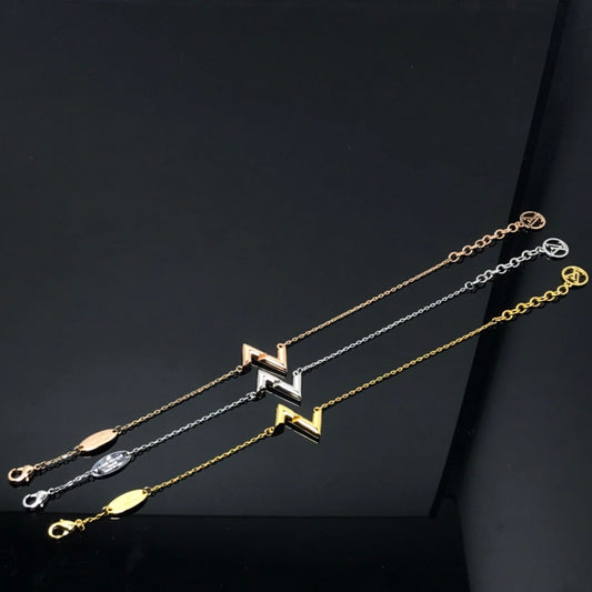 [Eternal Jewelry]VOLT LV LOGO BRACELET