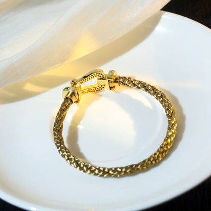 [Eternal Jewelry]FORCE 10 GOLD GREEN DIAMOND PAVED