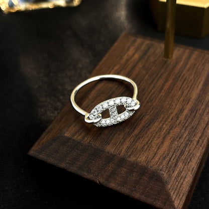 [Eternal Jewelry]RONDE SMALL SILVER DIAMOND RING