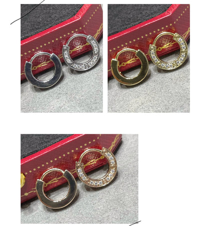 [Eternal Jewelry]LOVE DIAMOND EARRINGS