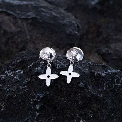 [Eternal Jewelry]VIDYLLE SILVER DIAMOND MINI DROP EARRINGS