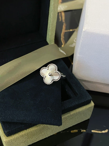[Eternal Jewelry]CLOVER SILVER RING