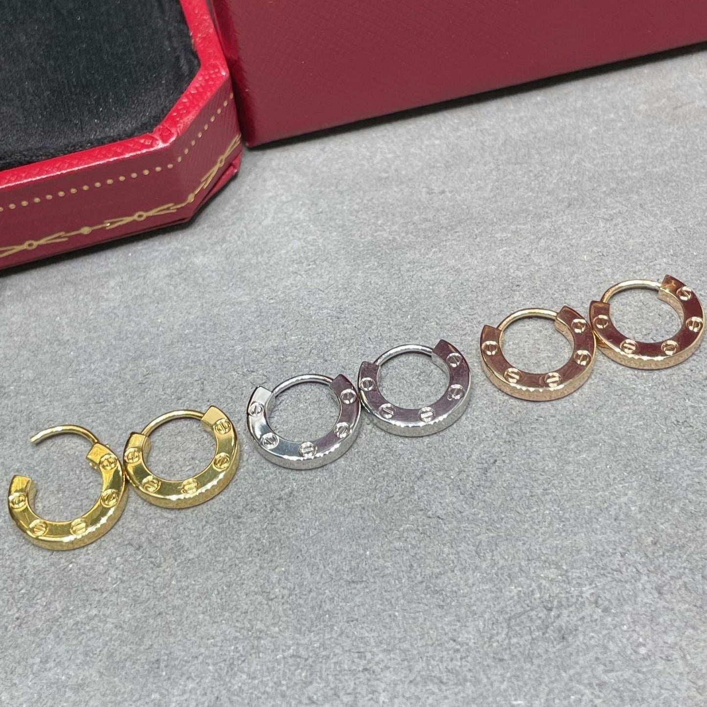 [Eternal Jewelry]LOVE MINI EARRINGS