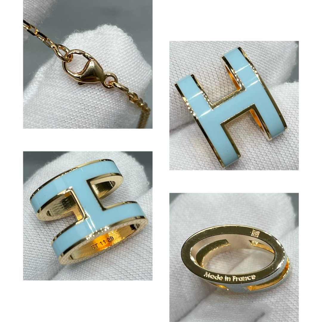 [Eternal Jewelry]POP H SKY BLUE NECKLACE