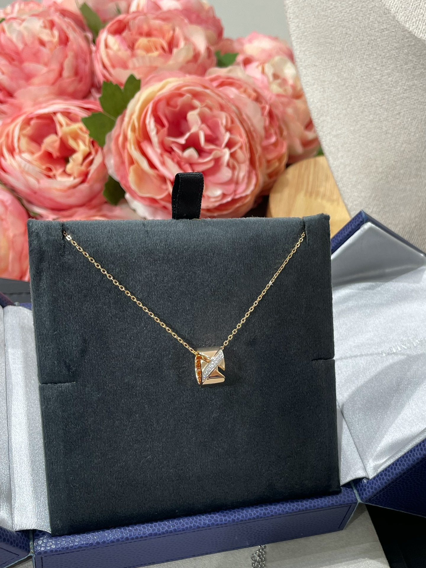 [Eternal Jewelry]LIENS EVIDENCE DIAMOND NECKLACE