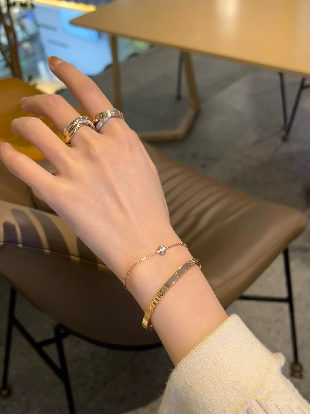 [Eternal Jewelry]DAMOUR DIAMOND LINK BRACELET