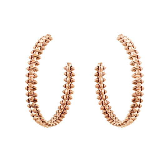 [Eternal Jewelry]CLASH LARGE HOOP EARRINGS