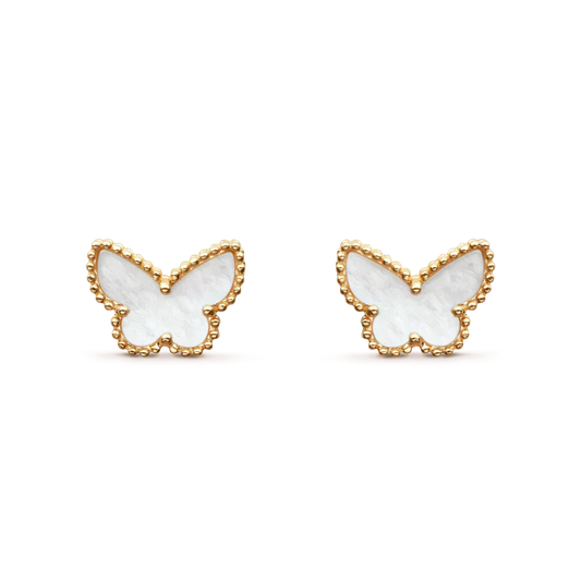 [Eternal Jewelry]SWEET BUTTERFLY MOP EARSTUDS