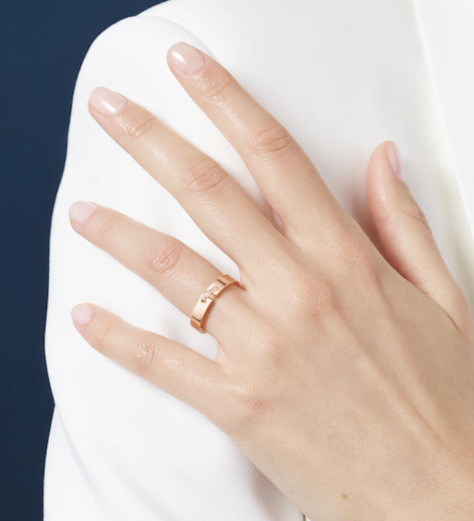 [Eternal Jewelry]ALLIANCE LIENS VIDENCE DIAMOND 4MM RING