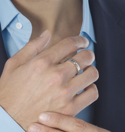 [Eternal Jewelry]ALLIANCE LIENS VIDENCE 4MM RING