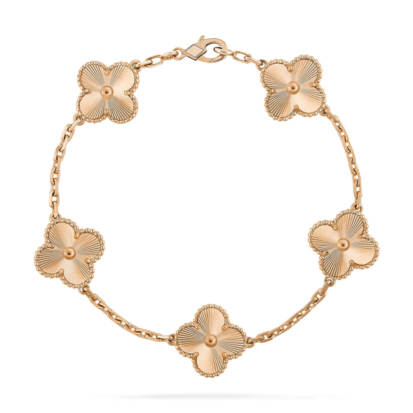 [Eternal Jewelry]CLOVER 5 FLOWERS LASER BRACELET