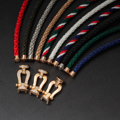 [Eternal Jewelry]FORCE LARGE HORSESHOE NO DIAMOND BRACELET GOLD