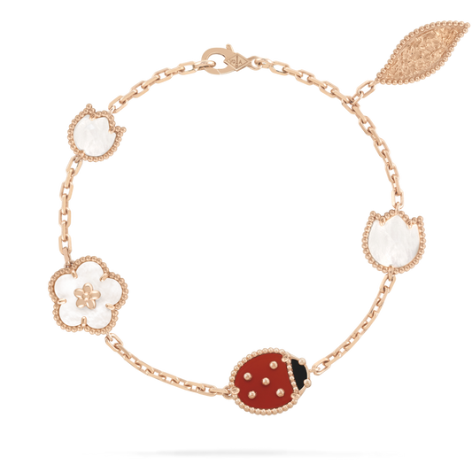 [Eternal Jewelry]LUCKY SPRING 5 MOTIF BRACELET