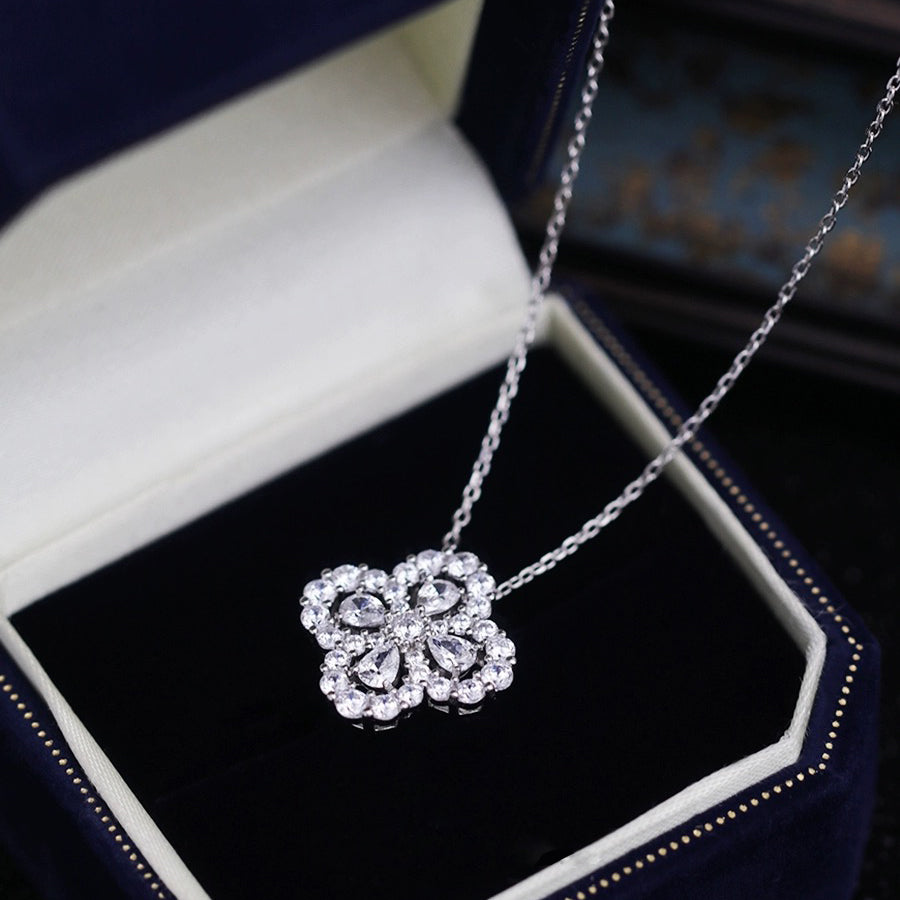 [Eternal Jewelry]LOOP NECKLACE FULL MOTIF DIAMOND COMBINATION