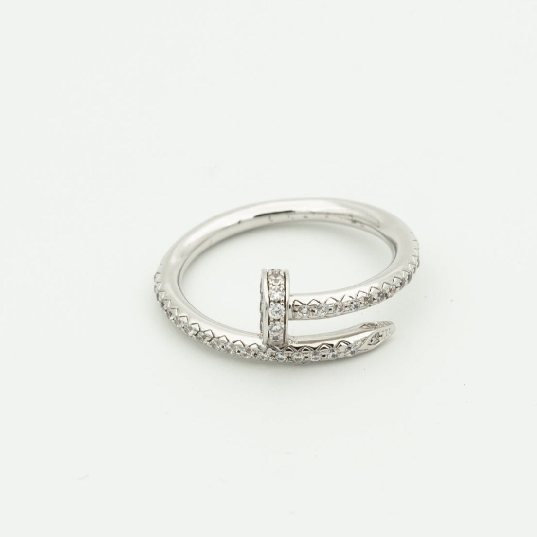 [Eternal Jewelry]JUSTE RING 1.8MM SILVER DIAMONDS