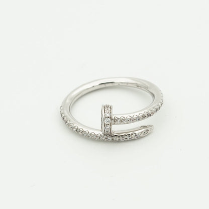 [Eternal Jewelry]JUSTE RING 1.8MM SILVER DIAMONDS