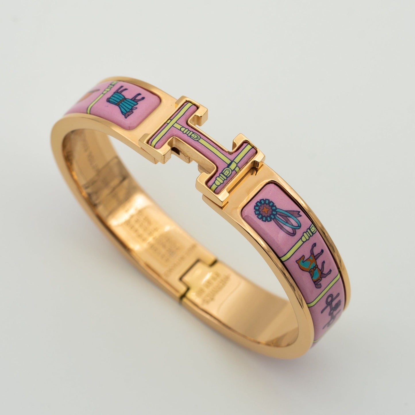 [Eternal Jewelry]H PINK GOLD BRACELET PINK CERAMIC