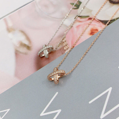 [Eternal Jewelry]JEUX DE DIAMOND NECKLACE