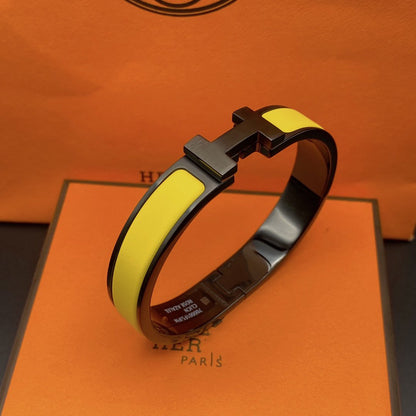 [Eternal Jewelry]CLIC HM SO BLACK YELLOW BRACELET