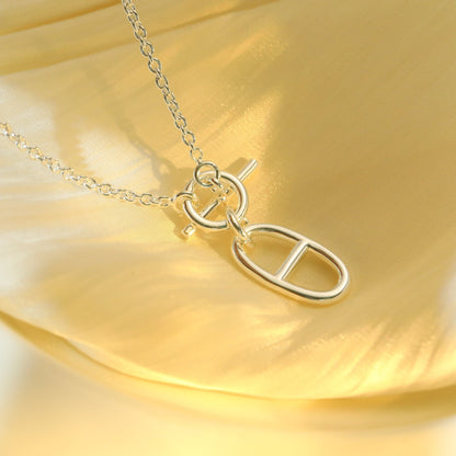 [Eternal Jewelry]HM CHAINE D'ANCRE PENDANT NECKLACE STERLING SILVER