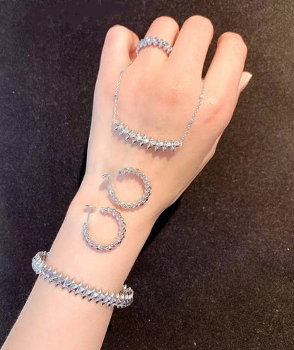 [Eternal Jewelry]CLASH SILVER BRACELET