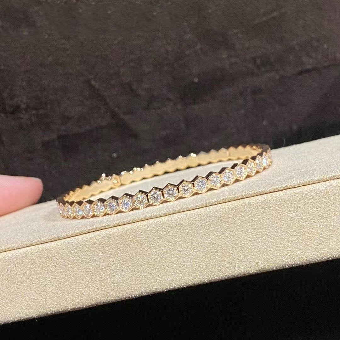 [Eternal Jewelry]BEE LOVE GOLD BRACELET FULL DIAMOND