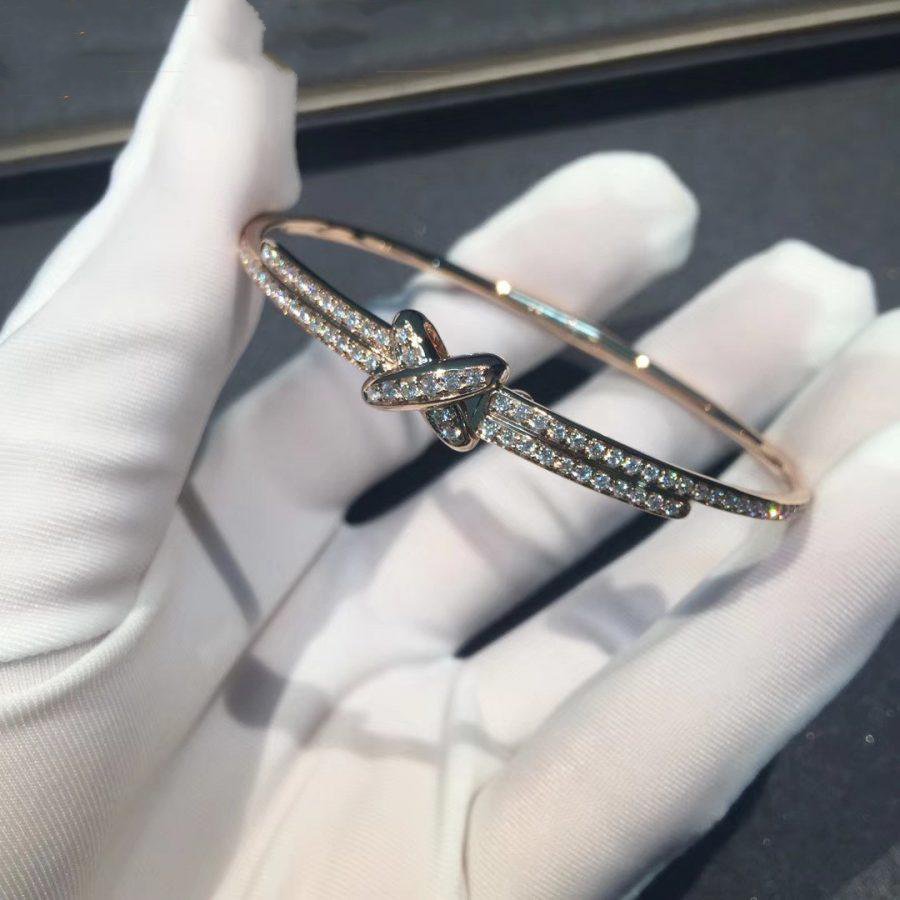 [Eternal Jewelry]JEUX DE BRACELET DIAMONDS PINK GOLD