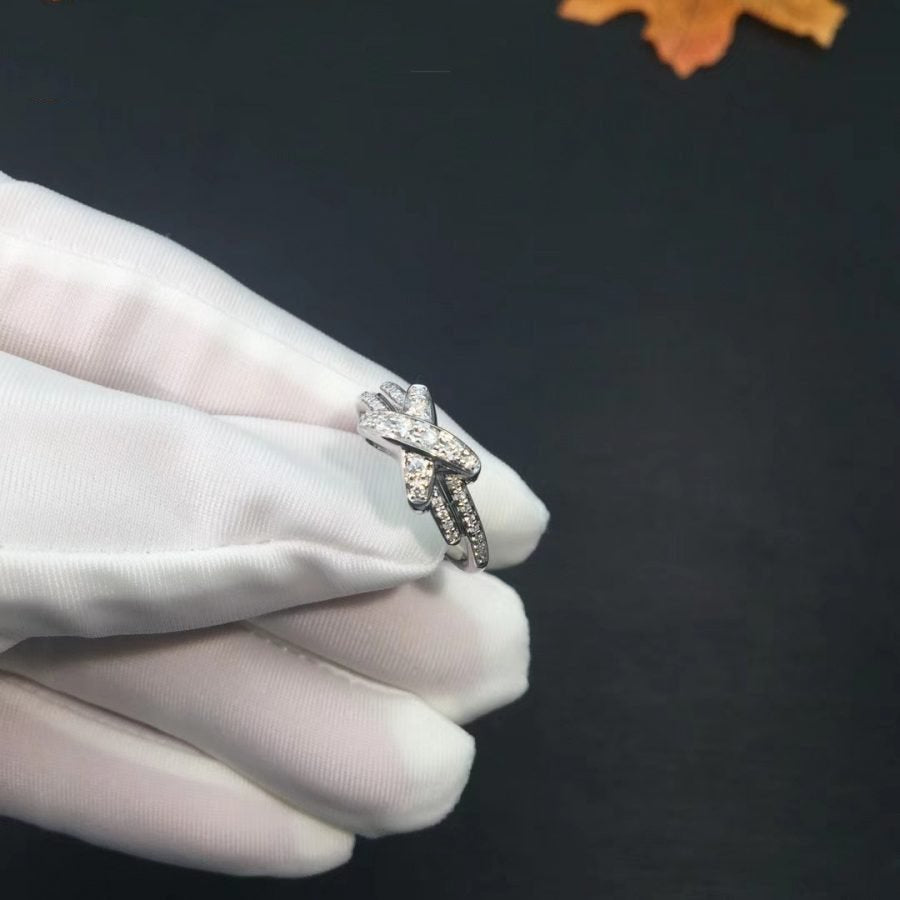 [Eternal Jewelry]JEUX DE SILVER DIAMOND RING