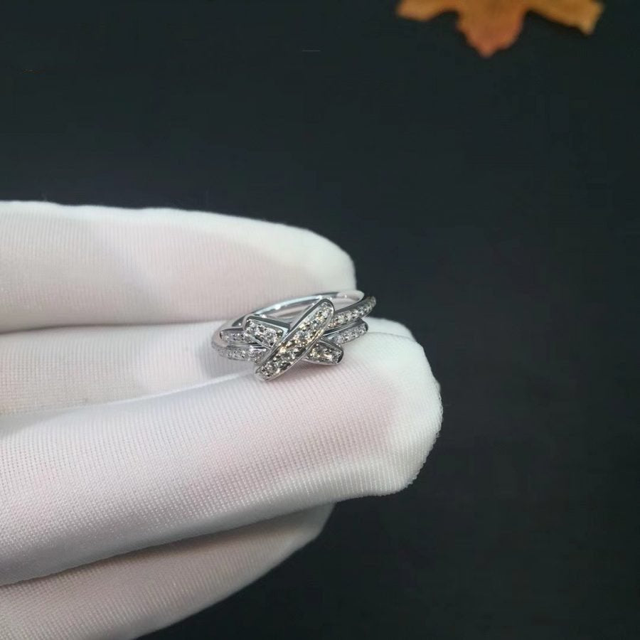 [Eternal Jewelry]JEUX DE SILVER DIAMOND RING