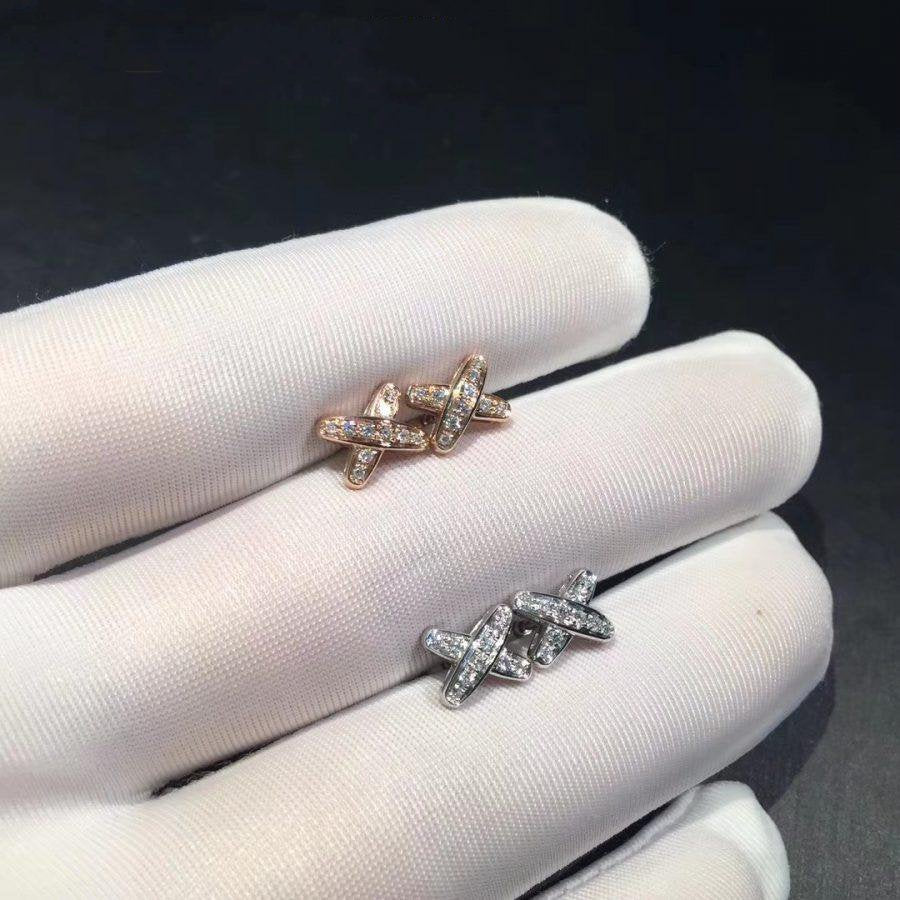 [Eternal Jewelry]JEUX DE DIAMOND EARRINGS